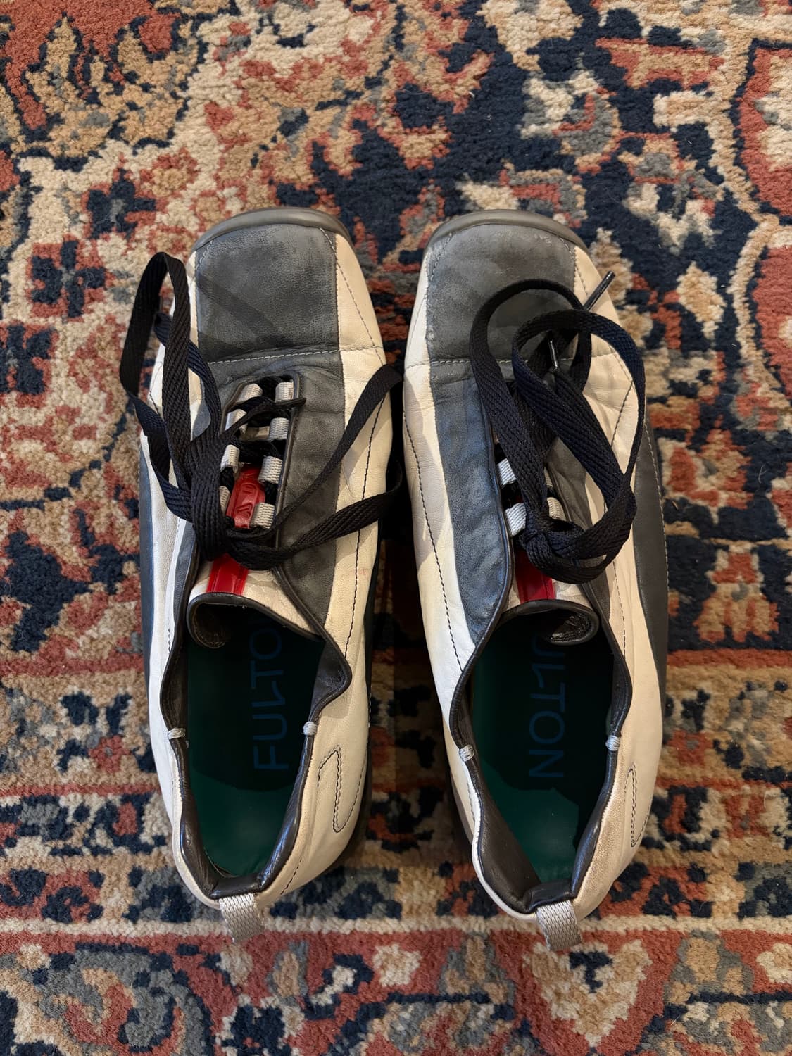 프라다 스포츠 멀티컬러 레더슈즈 상품이미지1