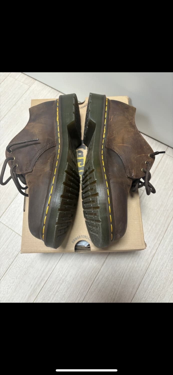 닥터마틴 1461 크레이지홀스 브라운 260 uk7 상품이미지3