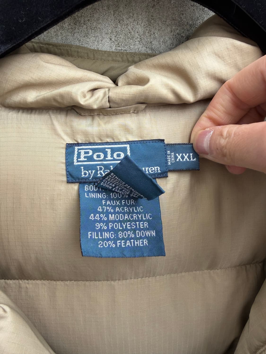 VTG Polo RalphLauren millitary parka xxl 상품이미지9
