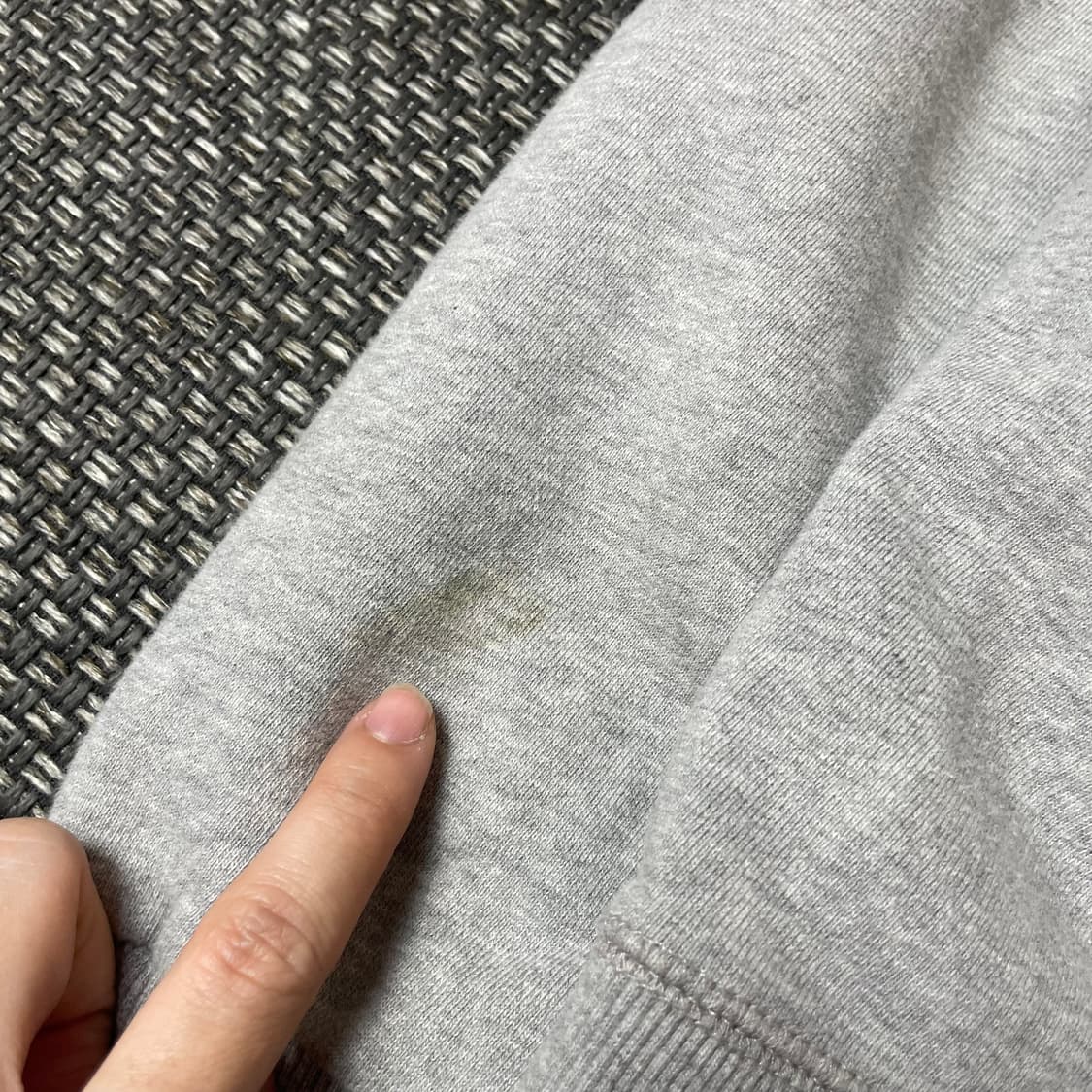 라코스테 로고 패치 그레이 후드집업 4 상품이미지7