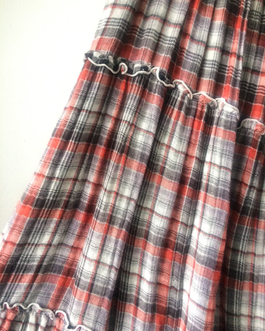 Reversible check pattern skirt 상품이미지4