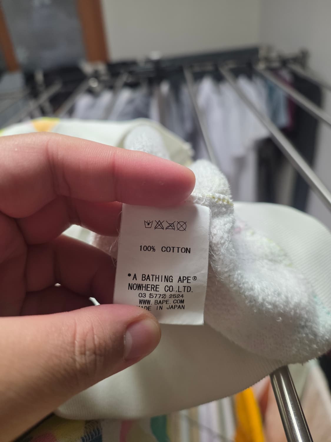 [Og M]베이프 멀티카모 후드집업 화이트 상품이미지5