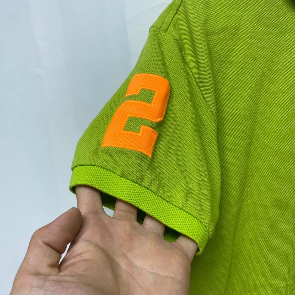 폴로 랄프로렌 빅포니 PK 카라티 그린 S 상품이미지3