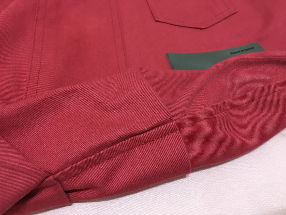 온스카 리버시블 포켓백 레드네이비 상품이미지6