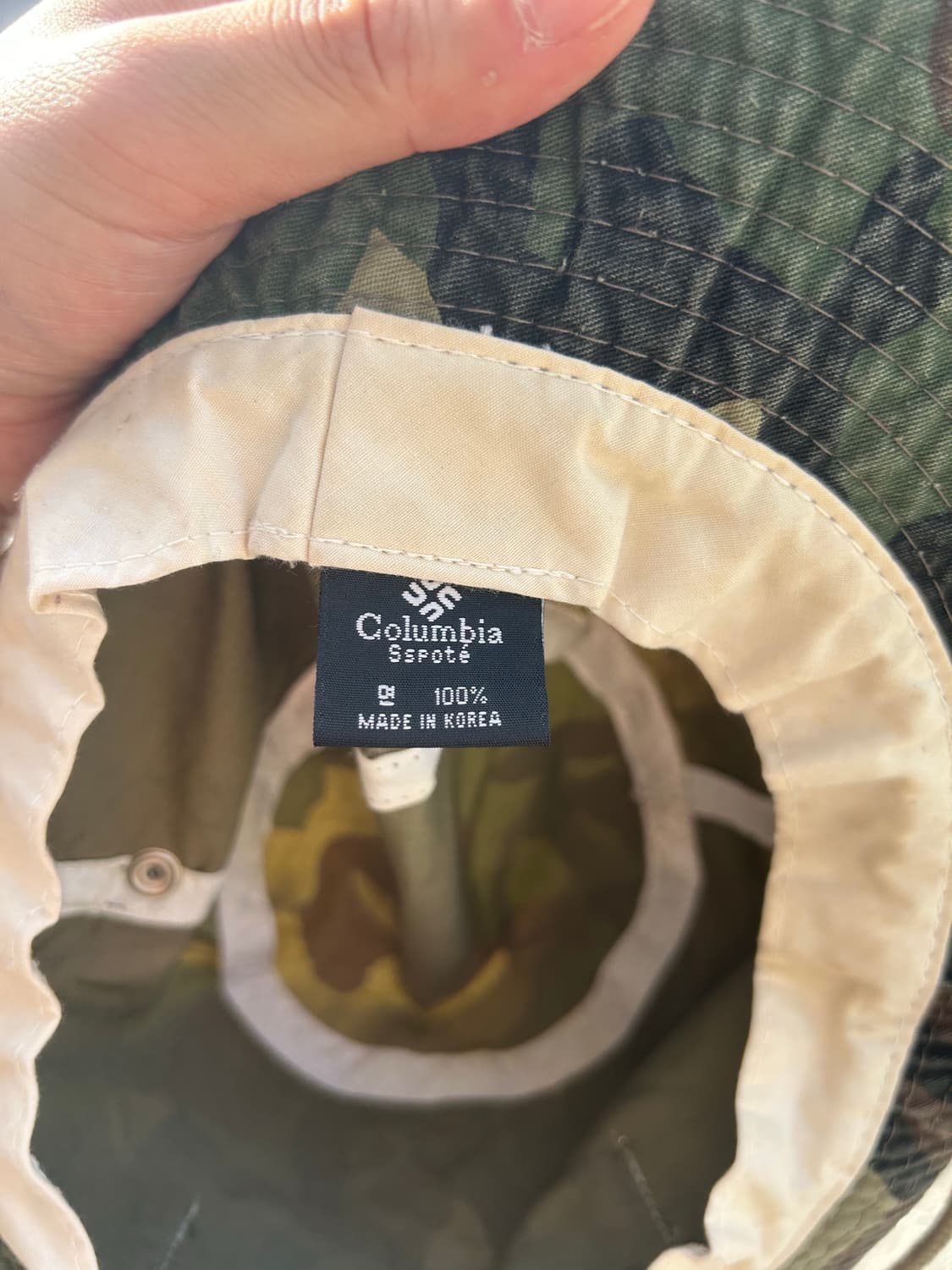 00‘s 컬럼비아 카모 부니햇 상품이미지4