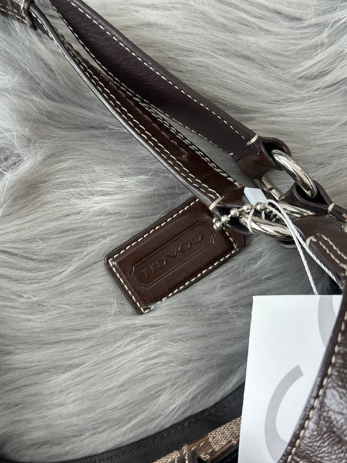 코치 자카드 버클 호보백  상품이미지4