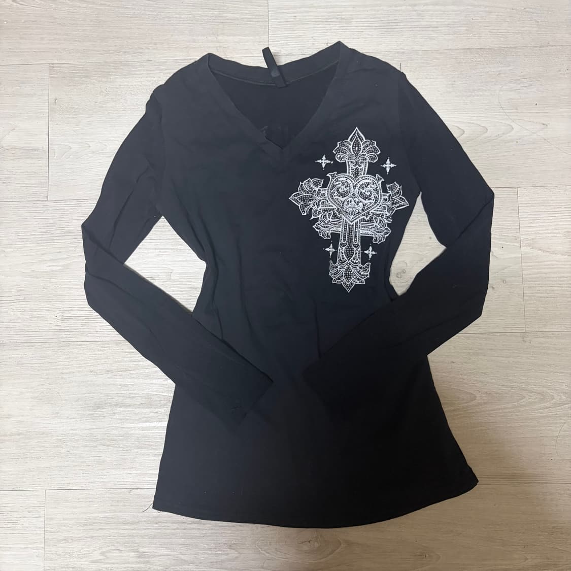 노드네피아 대장 롱슬 롱슬리브 큐빅 펑크 와투케 큐빈 파우닝 갸루 상품이미지3