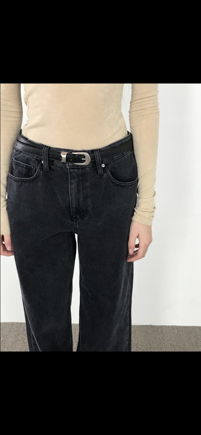 모흐 mohhe 흑청 데이즈 데님 상품이미지3