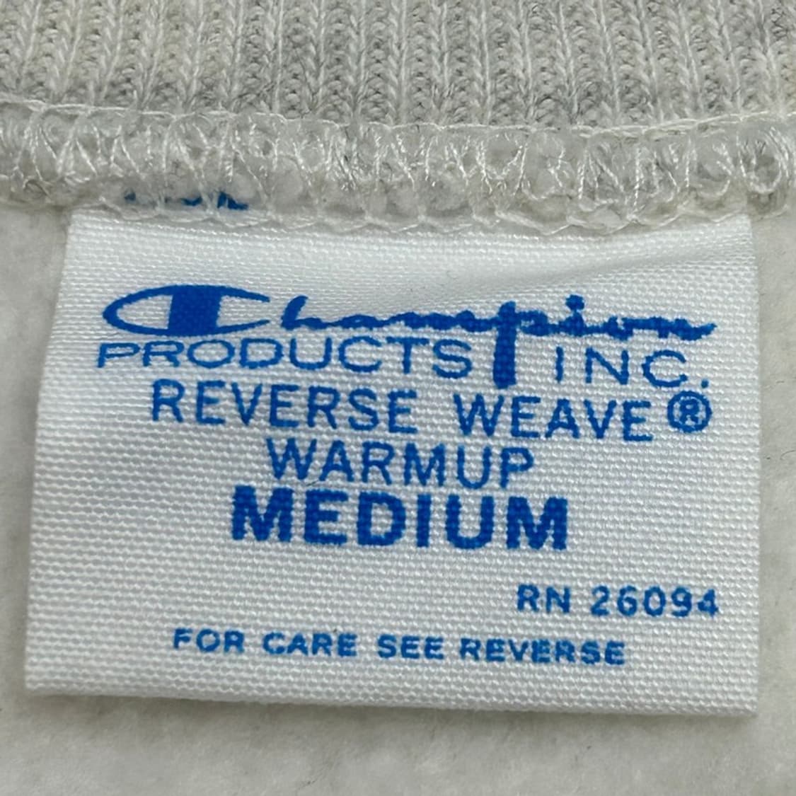 챔피온 리버스위브 맨투맨 아이보리 M 상품이미지4