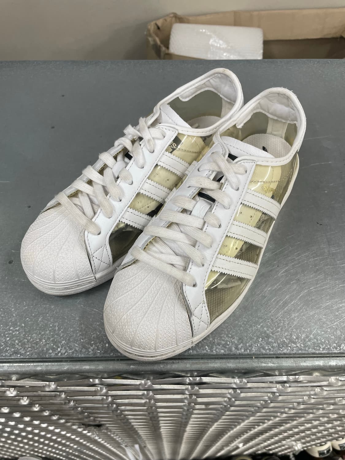 아디다스 슈퍼스타 클리어 화이트 250 상품이미지2