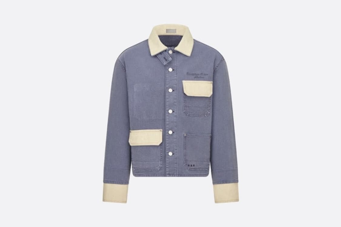 [옷/청자켓]디올 Christian Dior 워크웨어 자켓 블루 상품이미지3