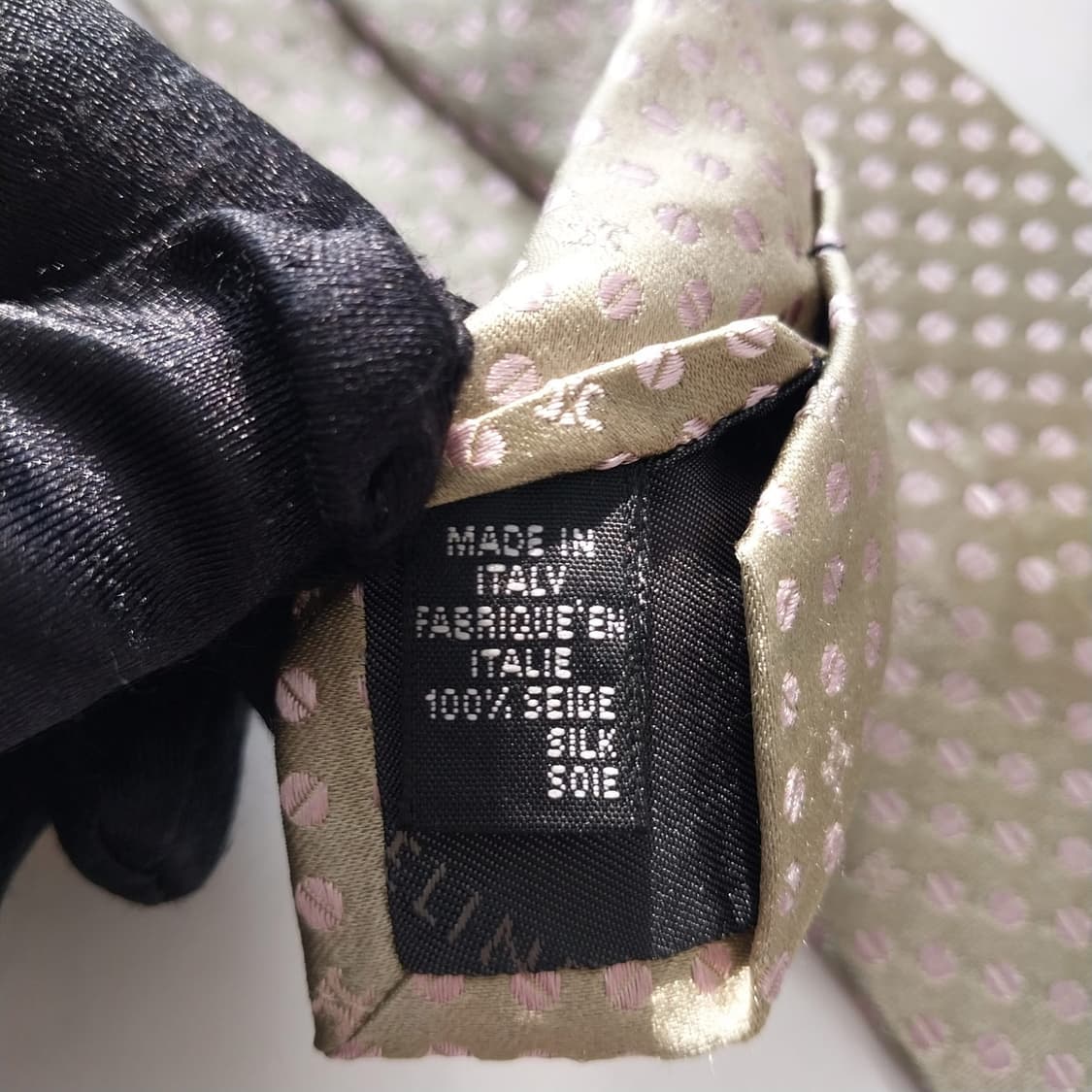 셀린느 실크 트리오페 로고 패턴 넥타이 8.5cm A+등급 K1301
 상품이미지10