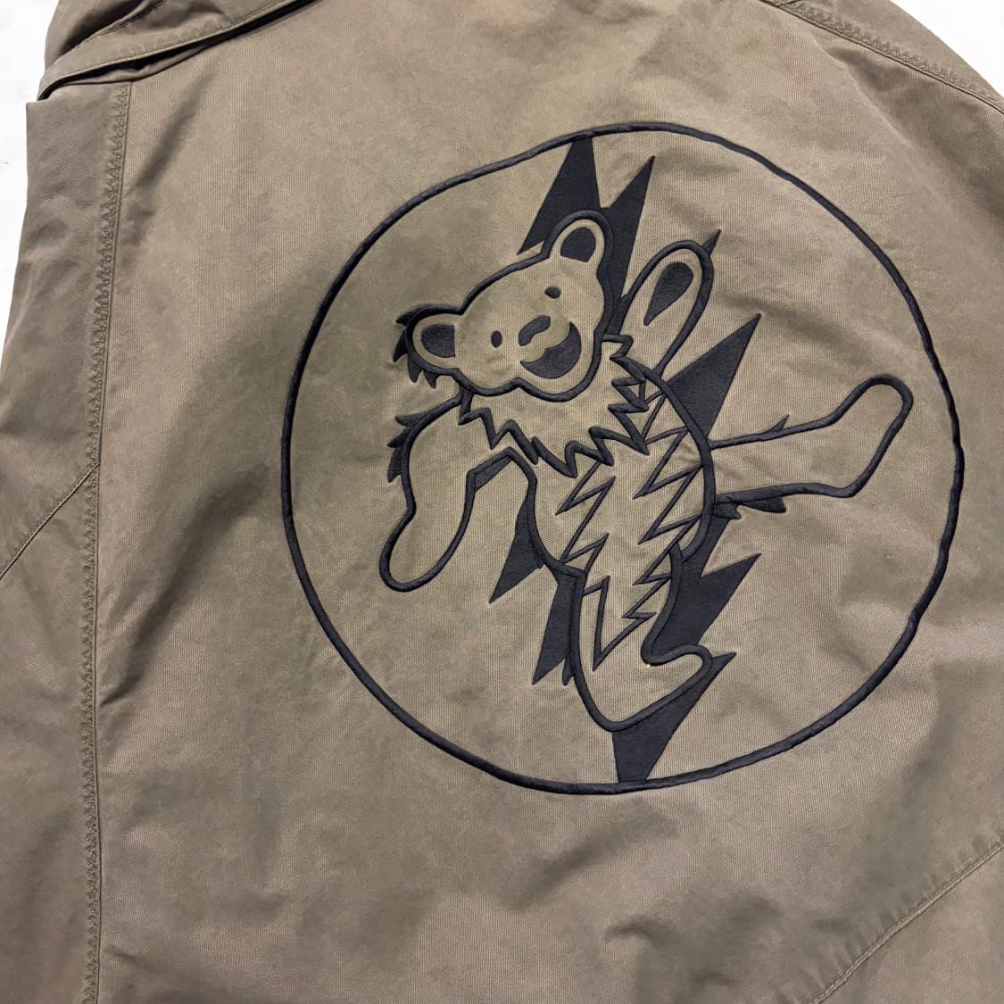 [L] 디스이즈네버댓 그레이트풀데드 카키 야상 점퍼 자켓 C798 상품이미지9