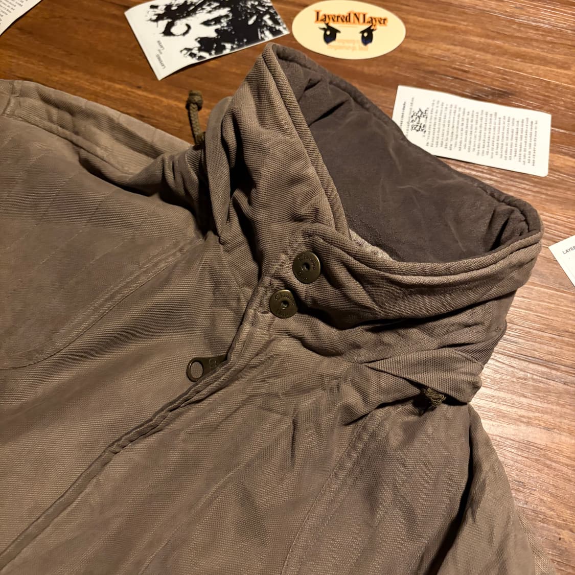 CHRISTIAN DIOR MONSIEUR BROWN ZIPUP COAT 상품이미지4