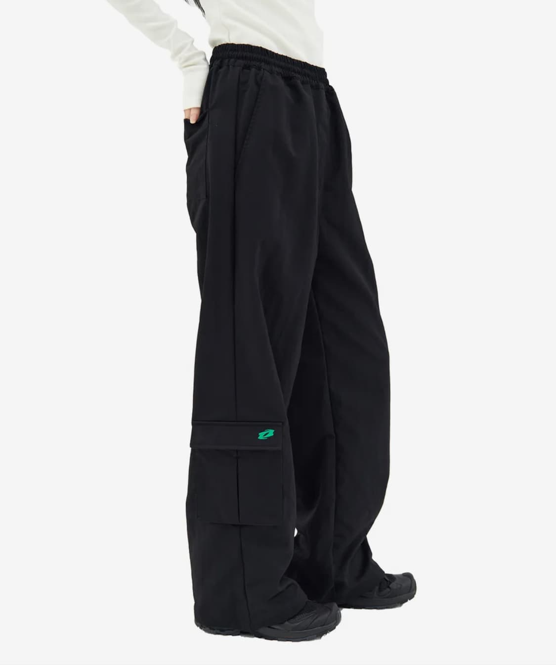 Women needlepoint cargo pants 카고 바지(새상품) 상품이미지1