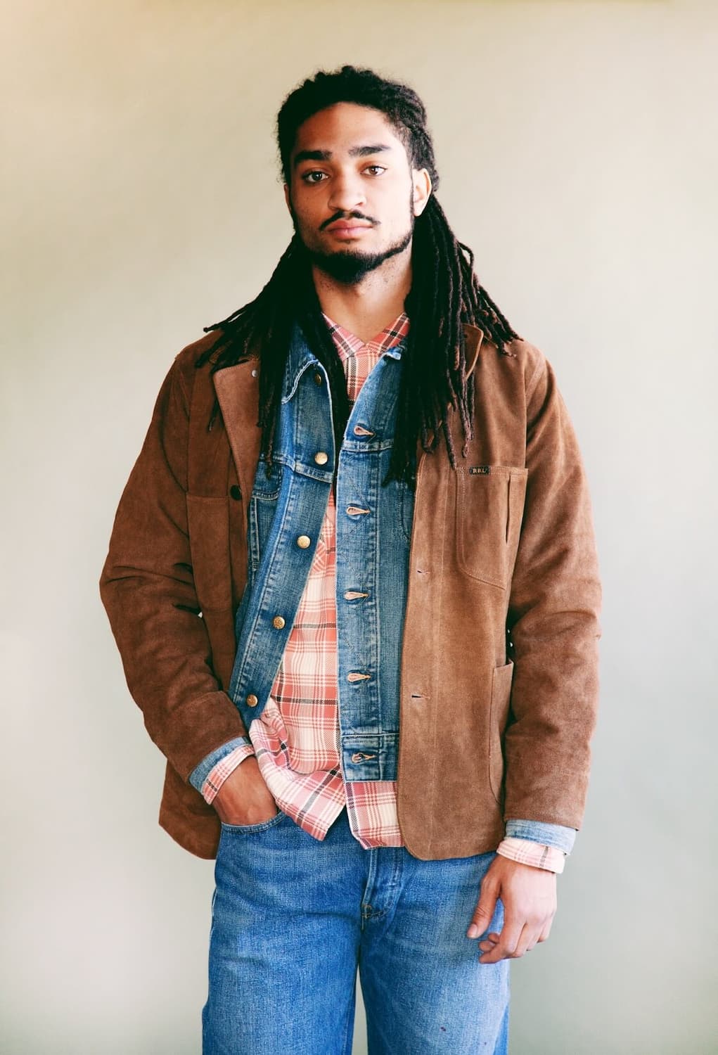 rrl 스웨이드 초어 xxl 상품이미지8