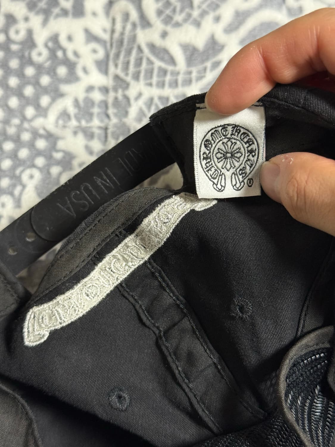 90s 크롬하츠 세메터리 볼캡 모자 상품이미지6