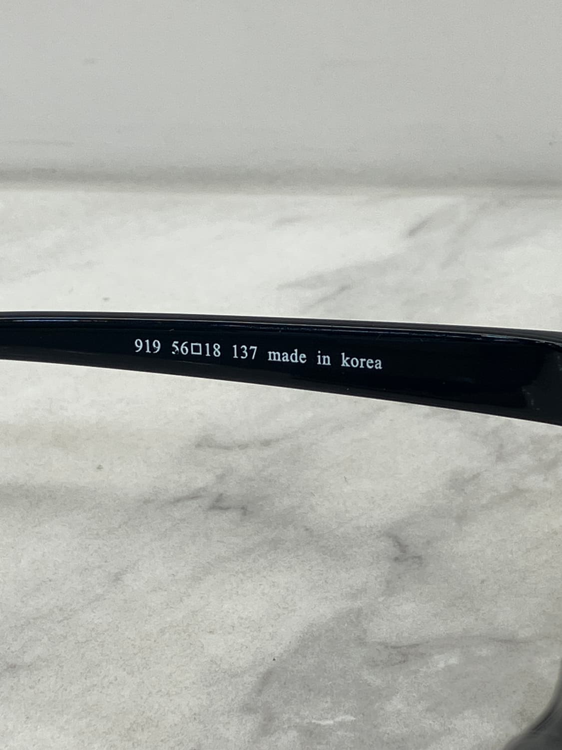 카라 KARRA 블랙 와이드 스퀘어 빅 뿔테 안경 상품이미지7