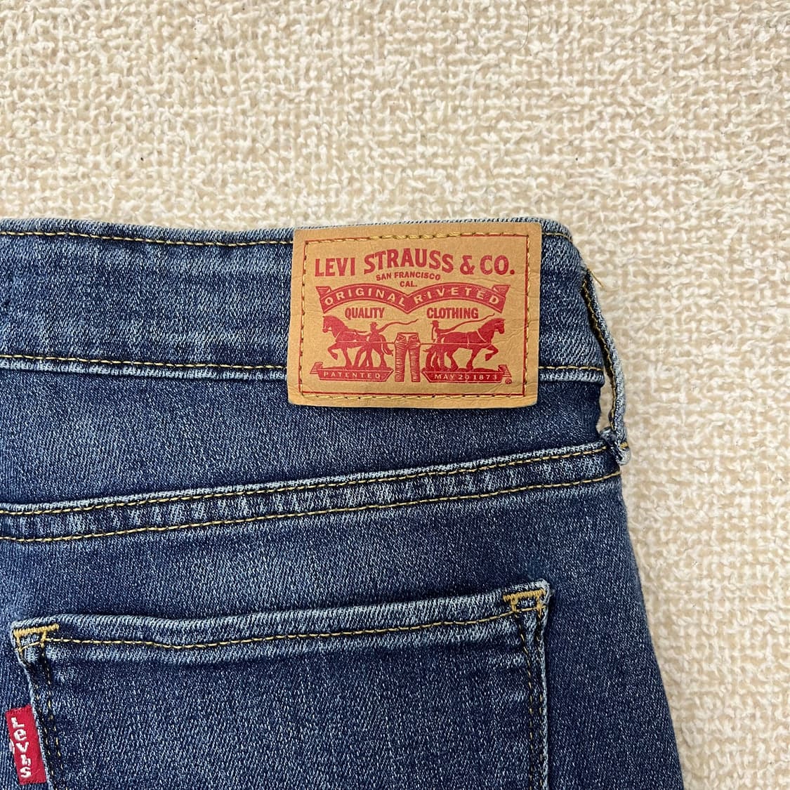 [28] 리바이스 711 스키니 데님 팬츠 청바지 4125 상품이미지7