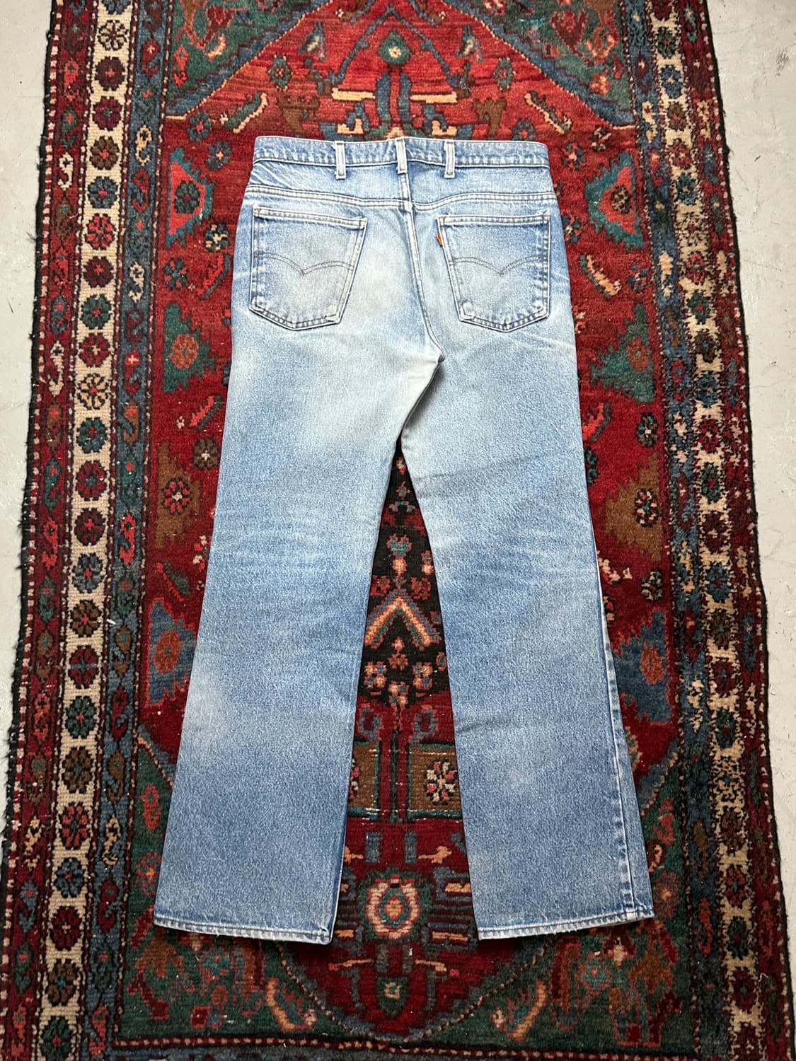 80's USA Made 리바이스 517 부츠컷 플레어진 상품이미지4