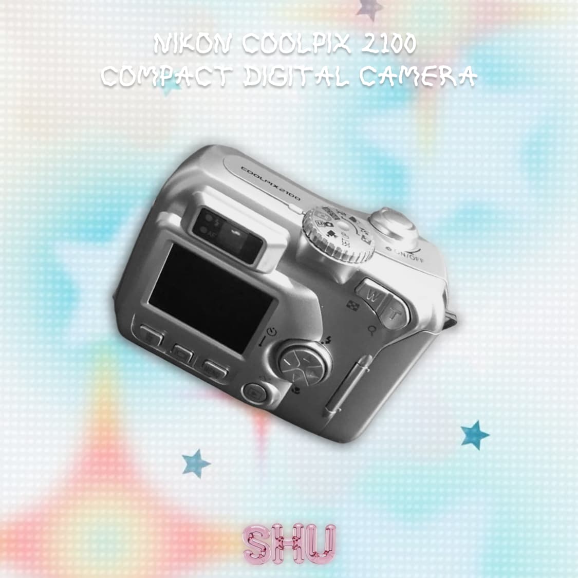 니콘 NIKON 쿨픽스 2100 컴팩트 빈티지 디카 실버  상품이미지3