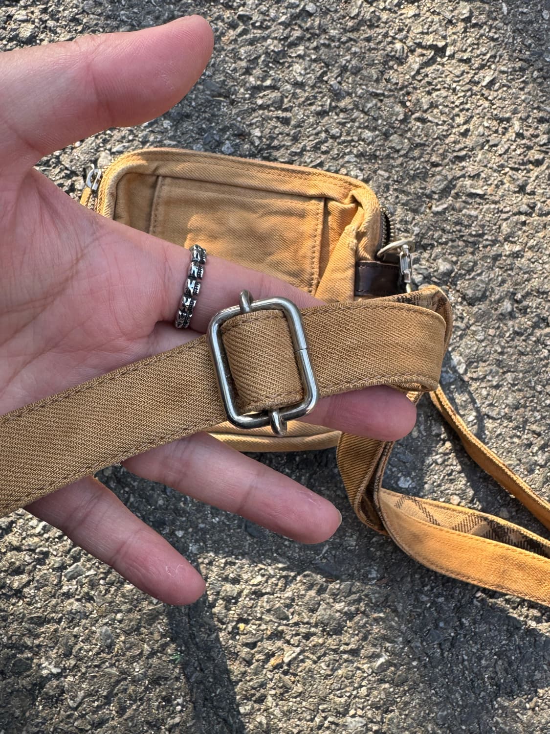 버버리 블루라벨 캔버스 크로스백  상품이미지9