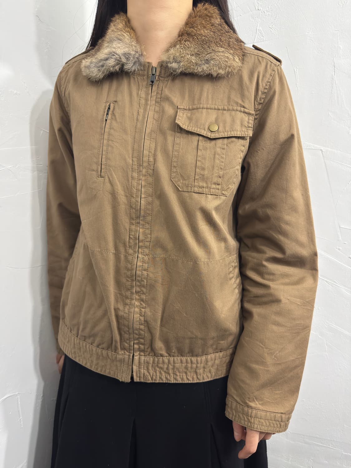 lepsim fur detail jacket 상품이미지2