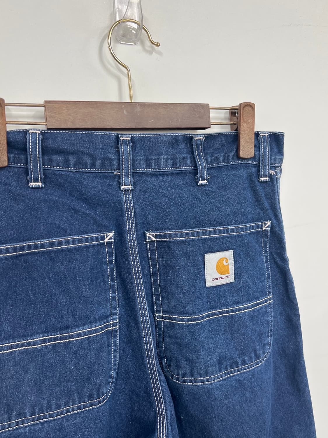칼하트 WIP 심플 인디고 데님 팬츠 청바지 상품이미지2