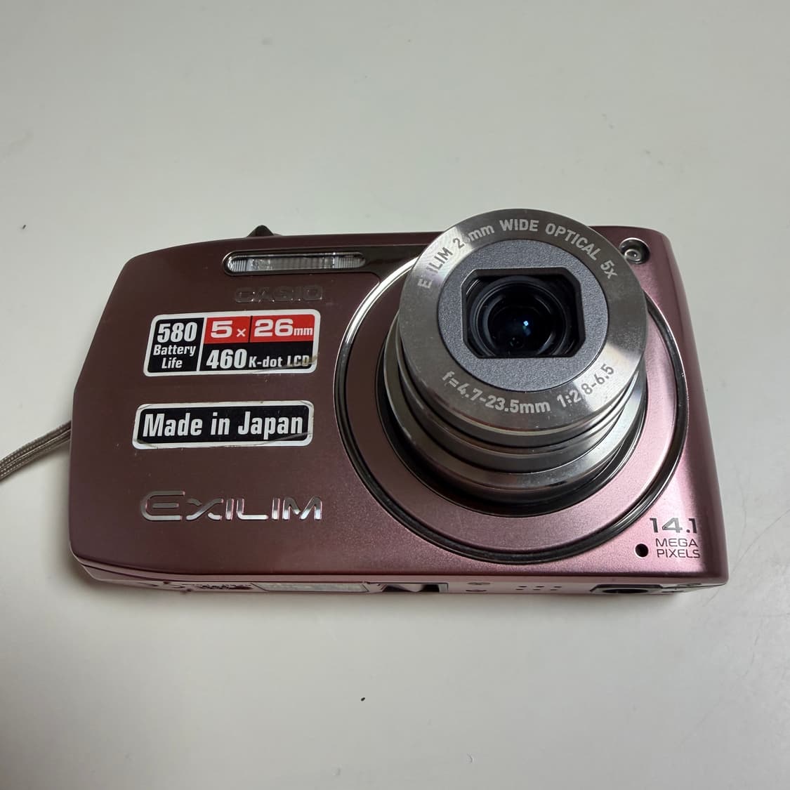 카시오 엑슬림 z2300 핑크색 카메라 상품이미지2