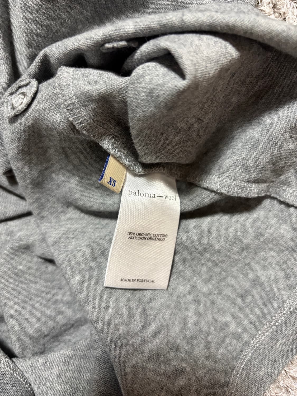 팔로마울 클릭 스냅버튼 티셔츠  xs 상품이미지7