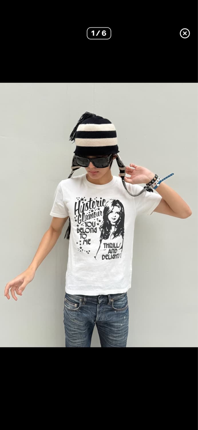 Hysteric glamour tee 상품이미지1
