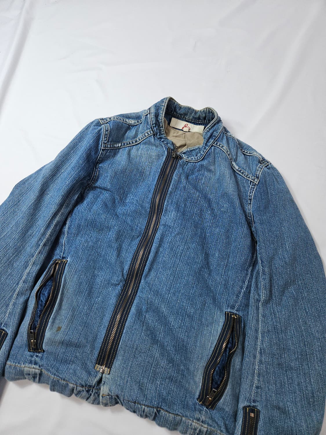 Joie 일본판 재팬디테일 엔지니어드 데님자켓 바이커 상품이미지2