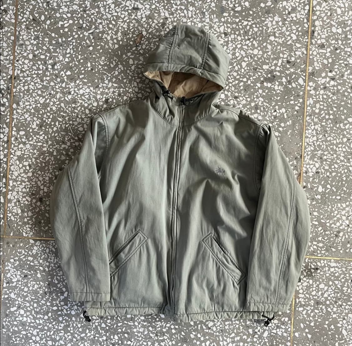 00s 스투시 리버시블 코튼 파카 L 상품이미지2