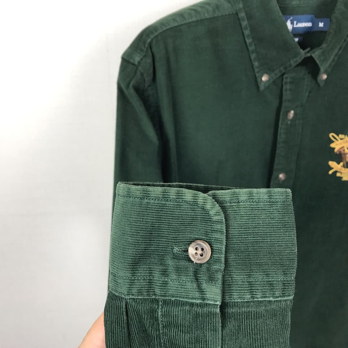 폴로 랄프로렌 골덴 코듀로이 남방 셔츠 남성M 상품이미지6