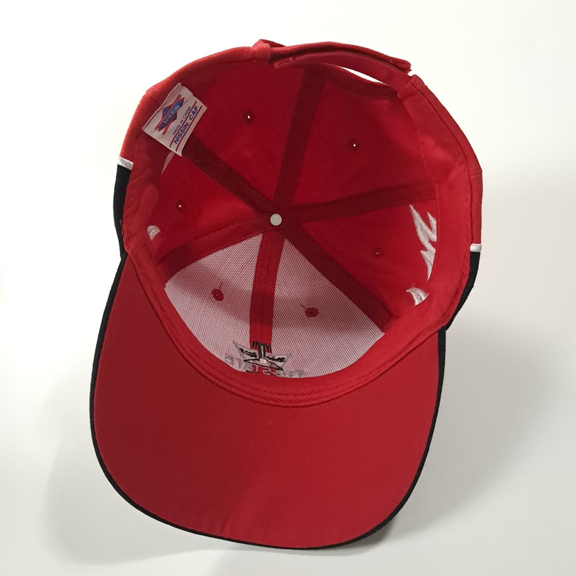 NISSIN 90s TRI-STATE 로고 & 플레임 볼캡 P2102 상품이미지6