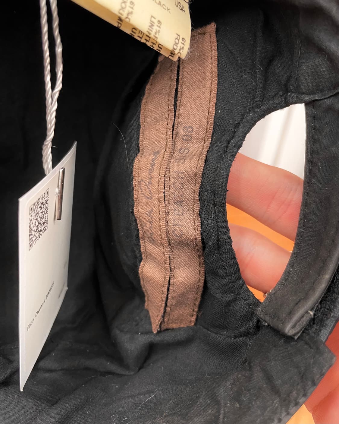 릭오웬스 08ss 캡 모자 상품이미지5