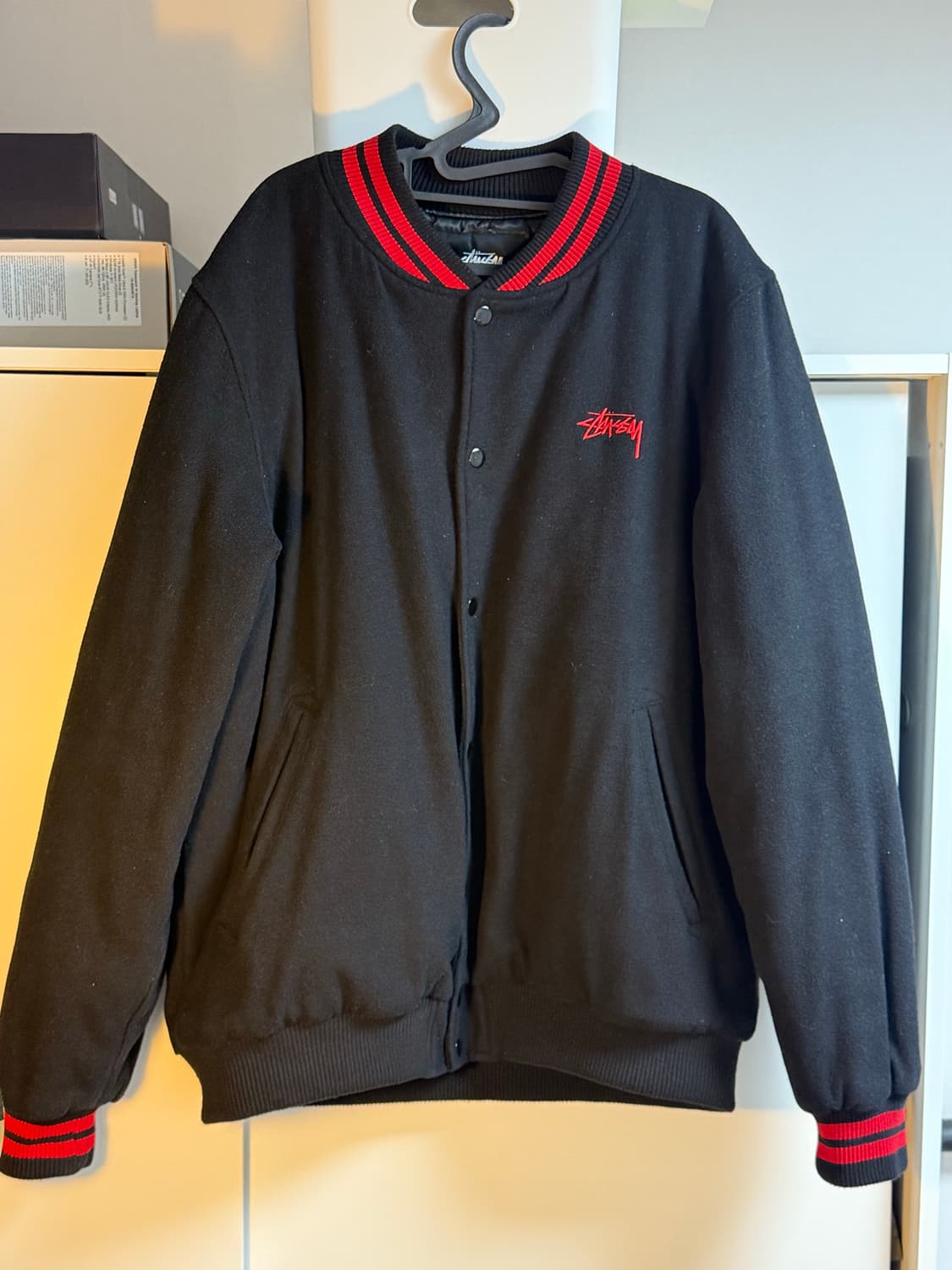 스투시 35주년 월드 트라이브 울 자켓 상품이미지2