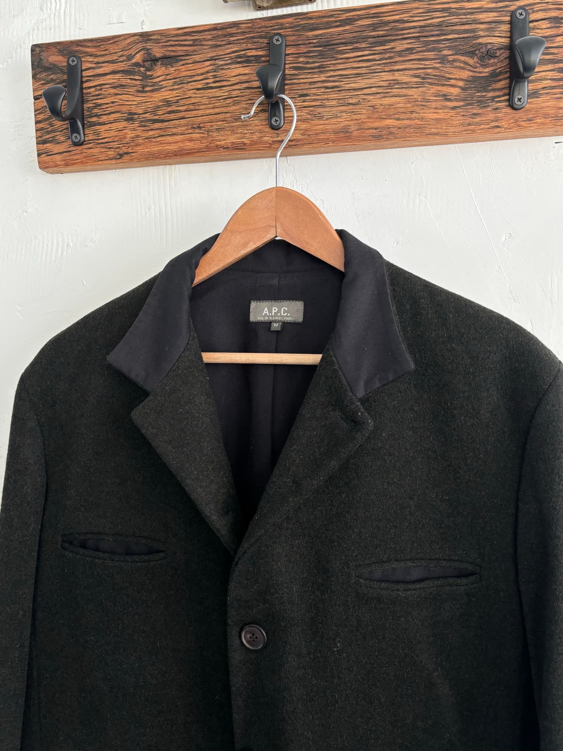 A.P.C. 아페쎄 카키그린 울 자켓 상품이미지2