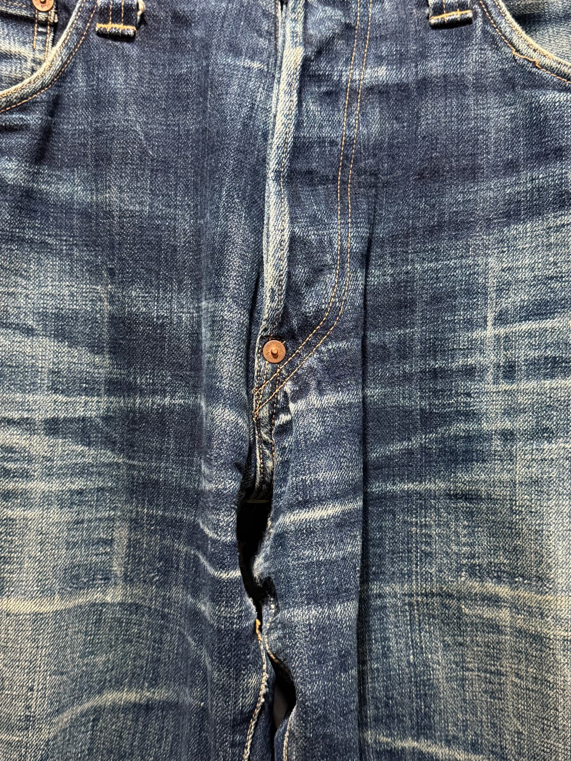 조맥코이 Joe Mccoy Lot.900s 와이드 스트레이트핏 셀비지 데 상품이미지6