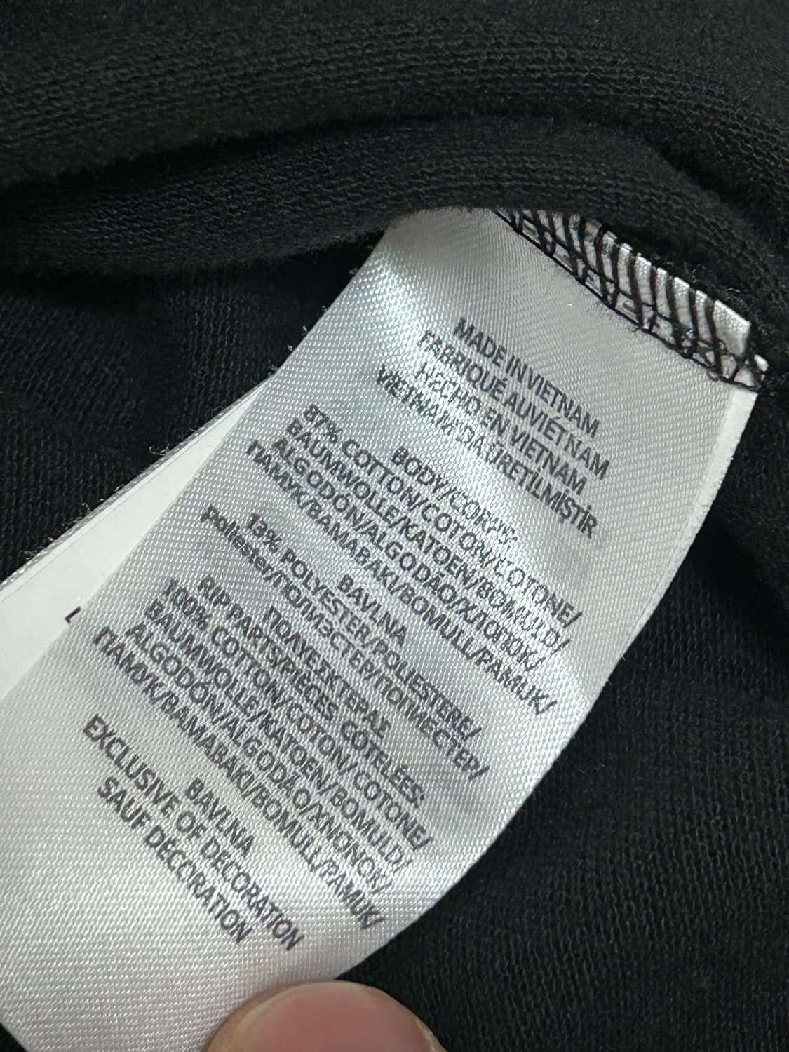 폴로 랄프로렌 블랙 긴팔 카라티 상품이미지6