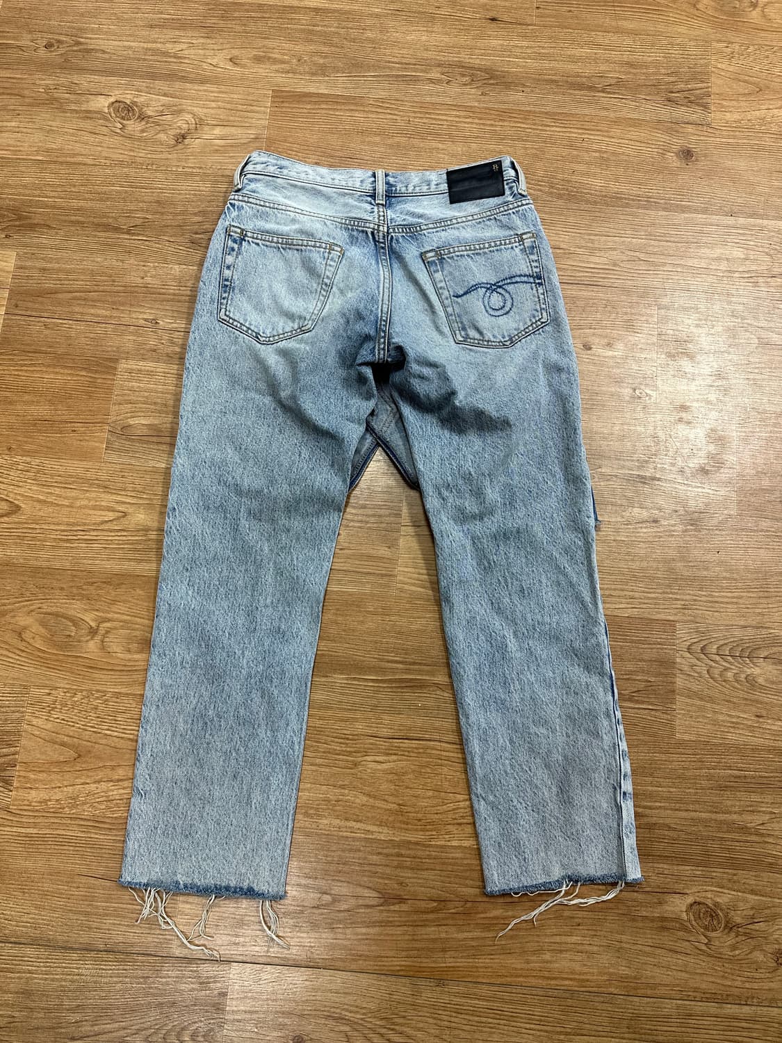 (24)R13 알써틴 레이어드 크롭진 상품이미지7