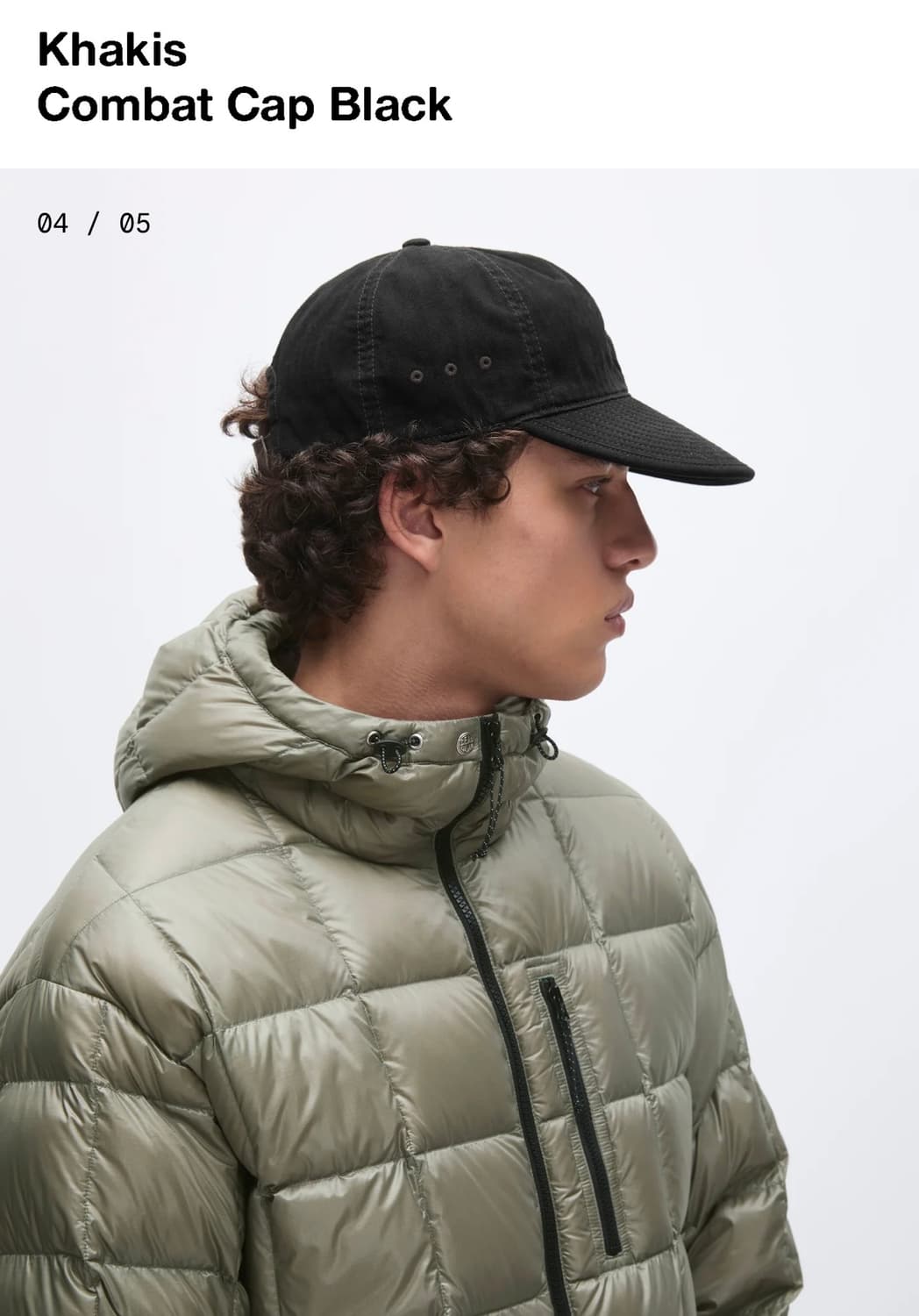 Khakis combat cap 상품이미지4