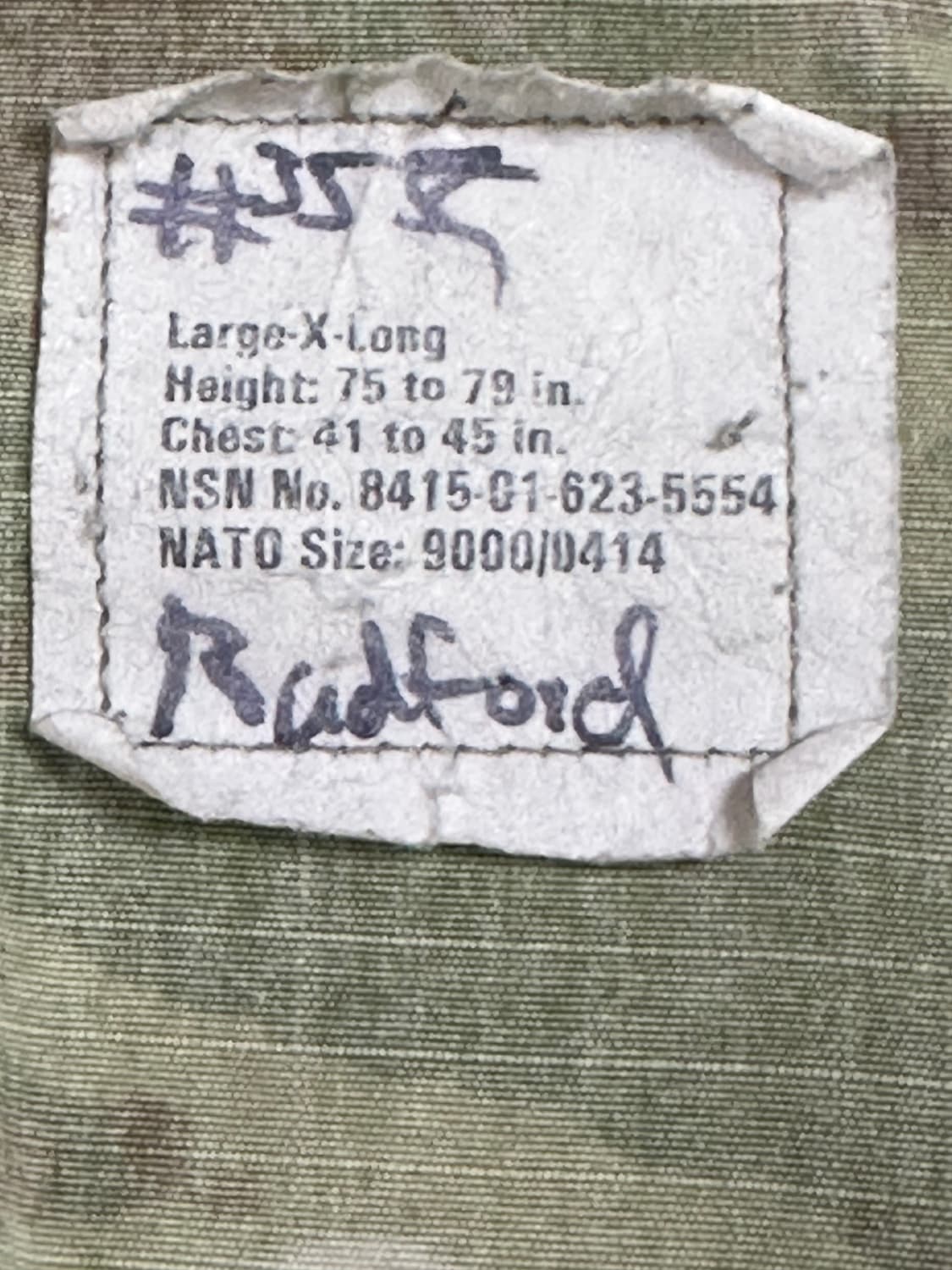 미군 OCP 멀티캠 전투복 상의 (L/XL) (XL) 상품이미지8