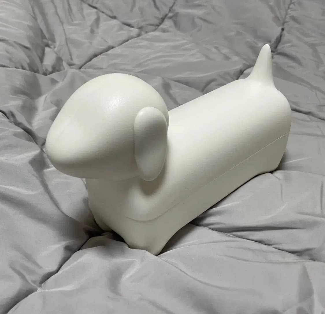 강아지 책상 정리함 리모컨 수납 볼펜보관함 인테리어 상품이미지1