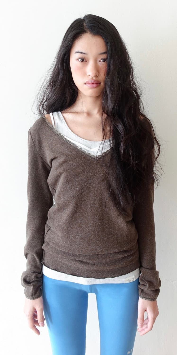 샵페어리 iris long top (khaki) 상품이미지1