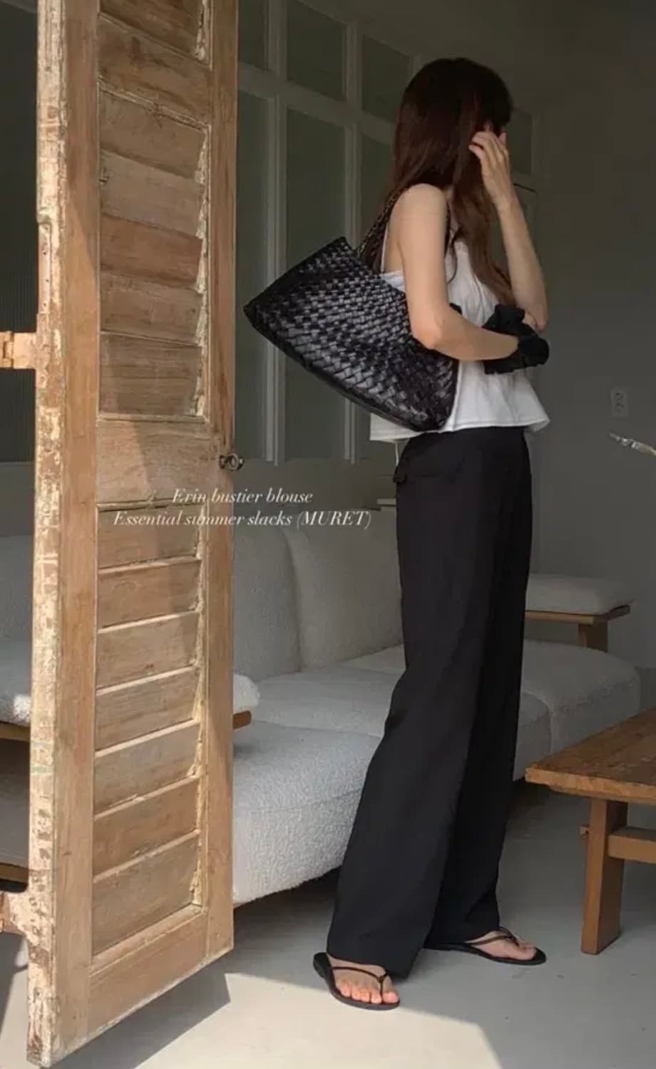 뮤렛 essential summer 슬랙스 상품이미지4