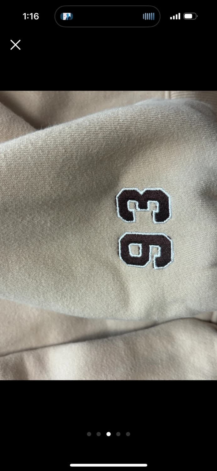 1993스튜디오 후드집업 베이지 상품이미지3