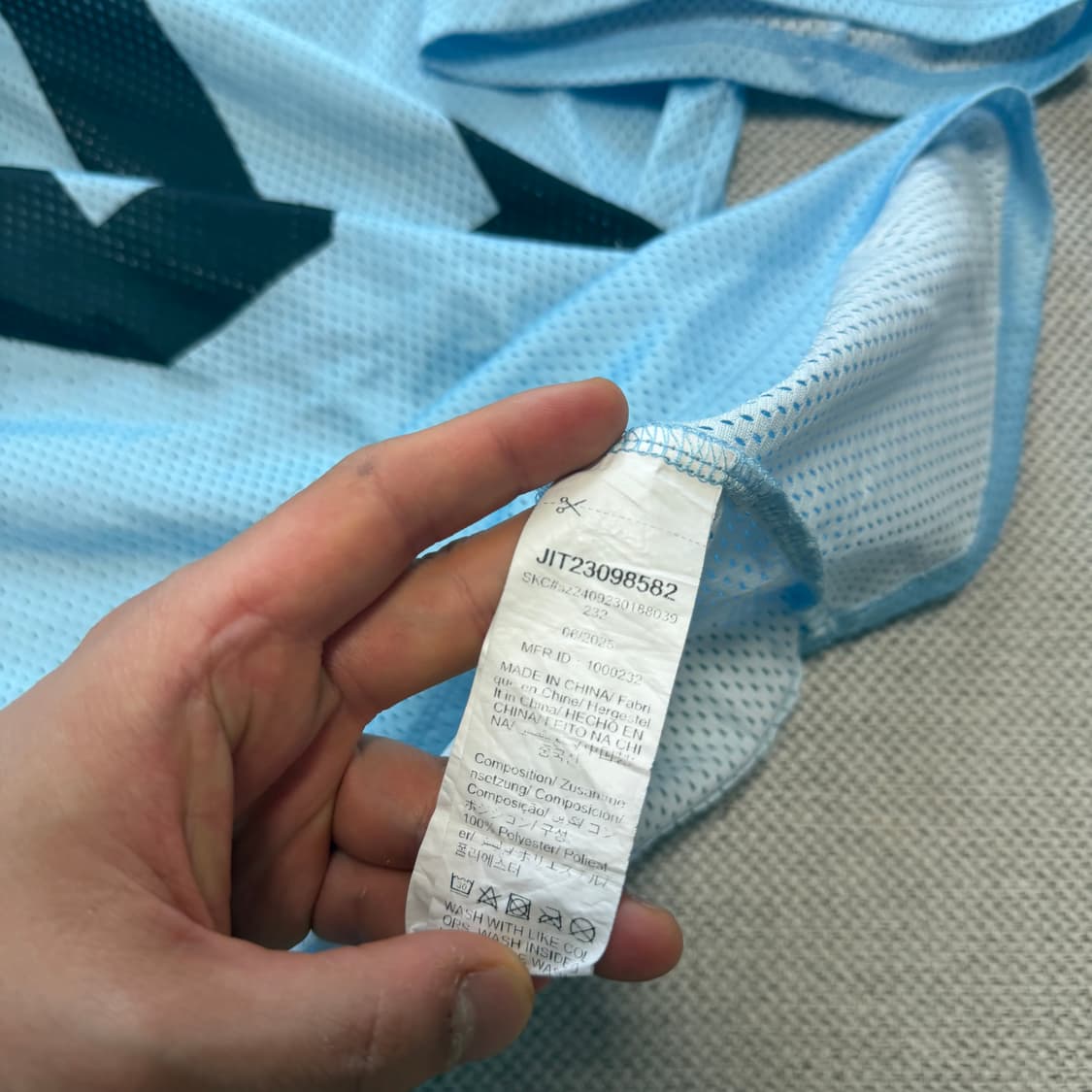 SHEIN 01 럭비티 미식축구 져지 상품이미지4