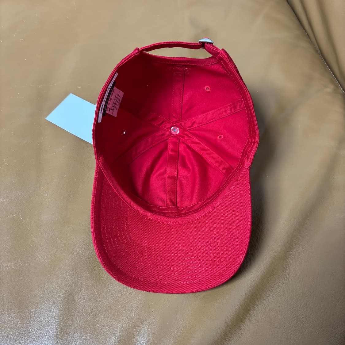 빔즈 빔스 라코스테 6패널 볼캡 모자 테니스 클럽 레드 상품이미지7