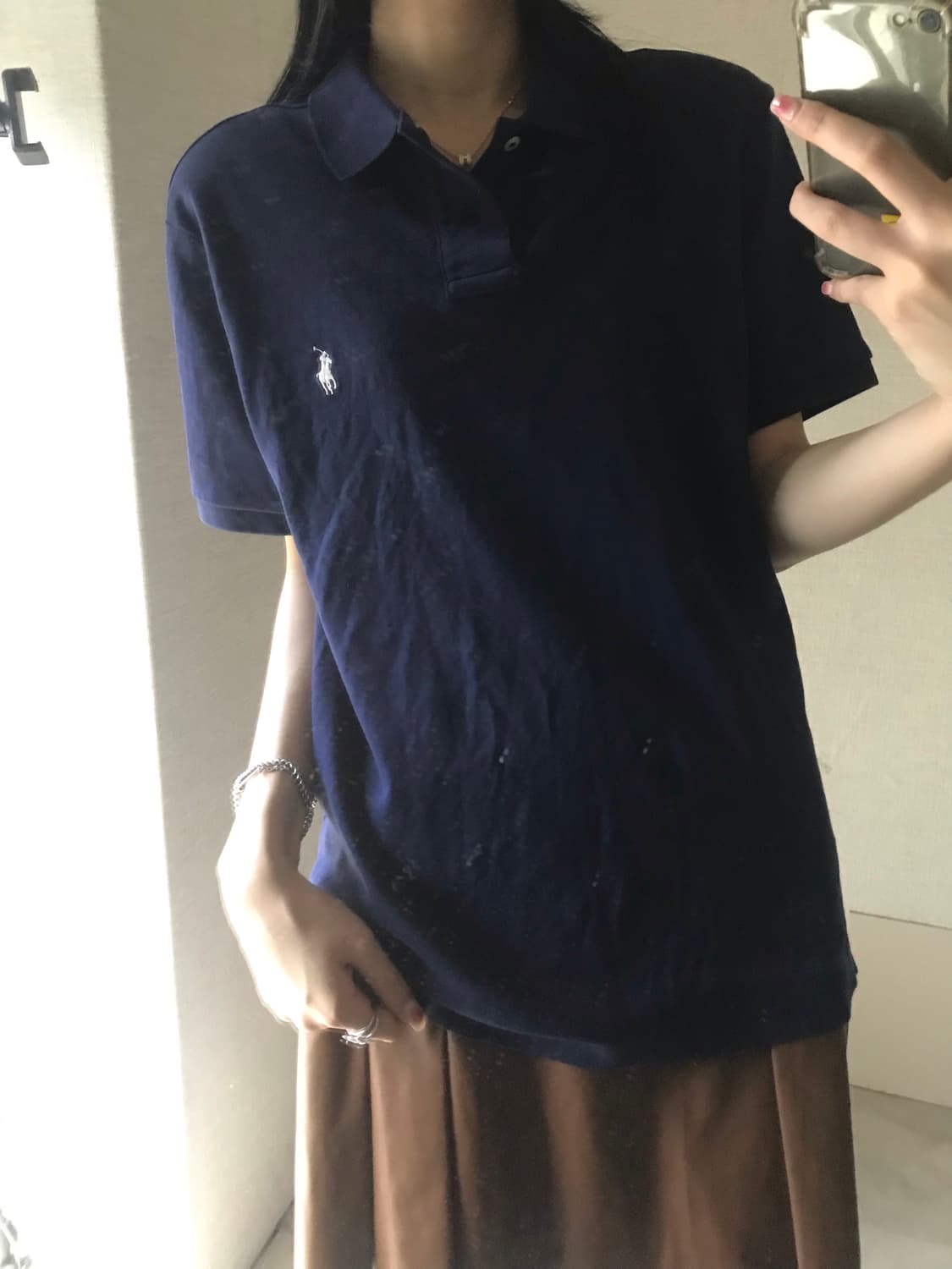 폴로 네이비 반팔pk 상품이미지5